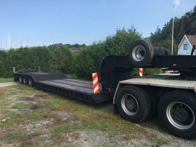 6658 - Machine Trailer - HAFO - Type: H-37-3-PLSBO