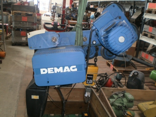 4907 - Hoist - Electric Chain Hoist - Demag - Type: DKUN10-1000KV1F4